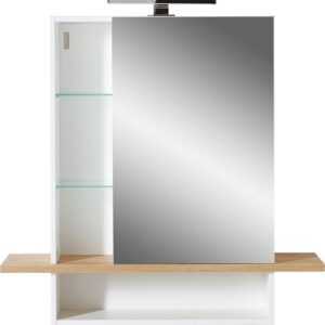 Bílá zrcadlová skříňka Germania Novolino 91 x 90 cm